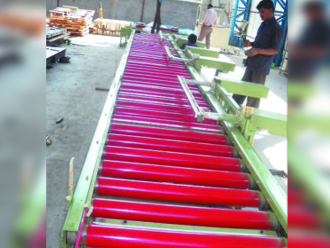 Filing Cabinet Assembly Conveyer